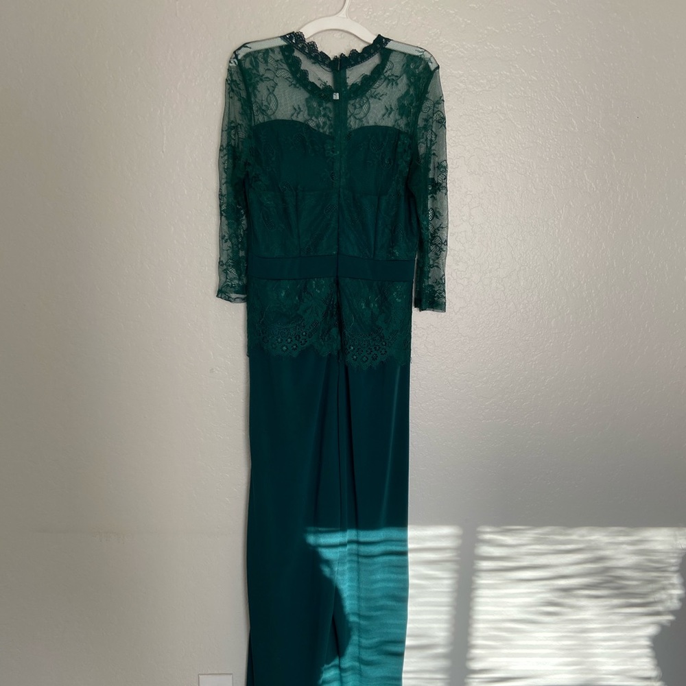 Green lacy jumpsuit